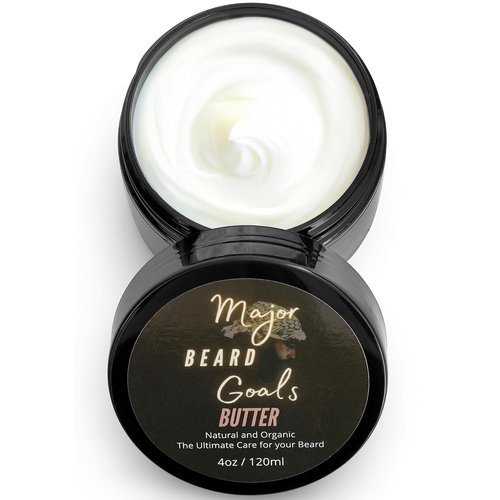Beard Butter for Men - Leave-In Softener with Jamaican Black Castor Oil & Biotin - 4oz