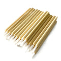 PYO Cookie Paint Brush Disposable Lip Brushes Mini Paint Brush Cookies Disposable Nail Polish Brush Paint Your Own Cookie Food Safe Paint Brushes Mini Paint Brushes Cookies (50, Wooden)