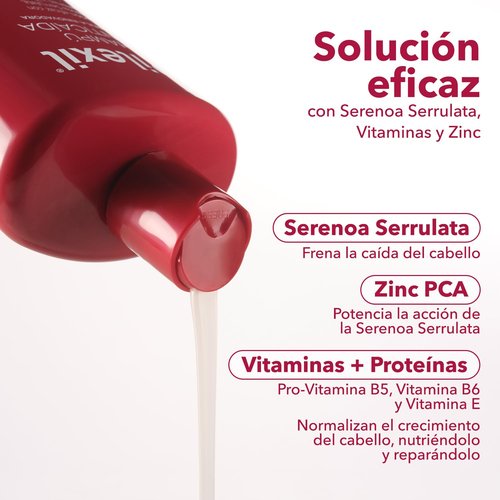 PILEXIL LACER Champ Anticada | 900 ml Anti-Hair Loss Shampoo for Thicker, Healthier Hair