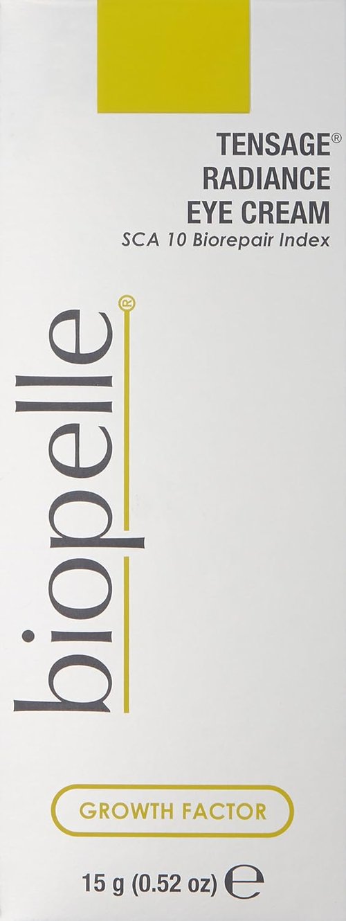 Biopelle Tensage Eye Cream - Radiance Boosting Formula with SCA 10 Biorepair Index | 0.52 Oz