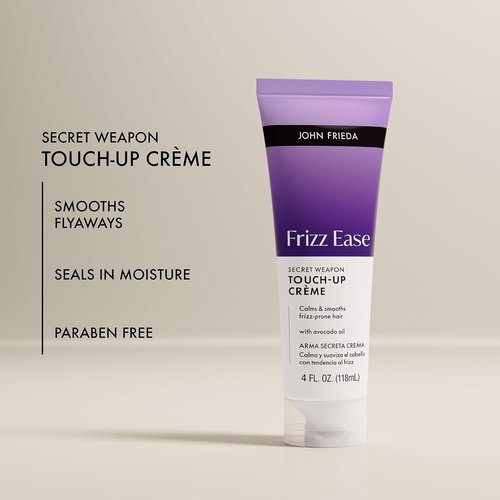 John Frieda Frizz Ease Smoothing Cream - Anti-Frizz Touch-Up Crème, 4 Fl Oz