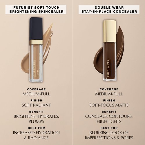 Estée Lauder Double Wear Stay-in-Place Flawless 24-Hour Concealer | Longwear | Soft Matte Finish, Medium-to-Full Coverage | Hydrating, 0.4 Fl Oz, 2N
