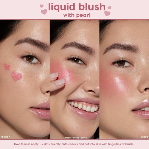 ColourPop Weightless Liquid Blush - Hydrating Cheek Color with Hyaluronic Acid - Glowy Pearl Finish | 0.3 Fl Oz