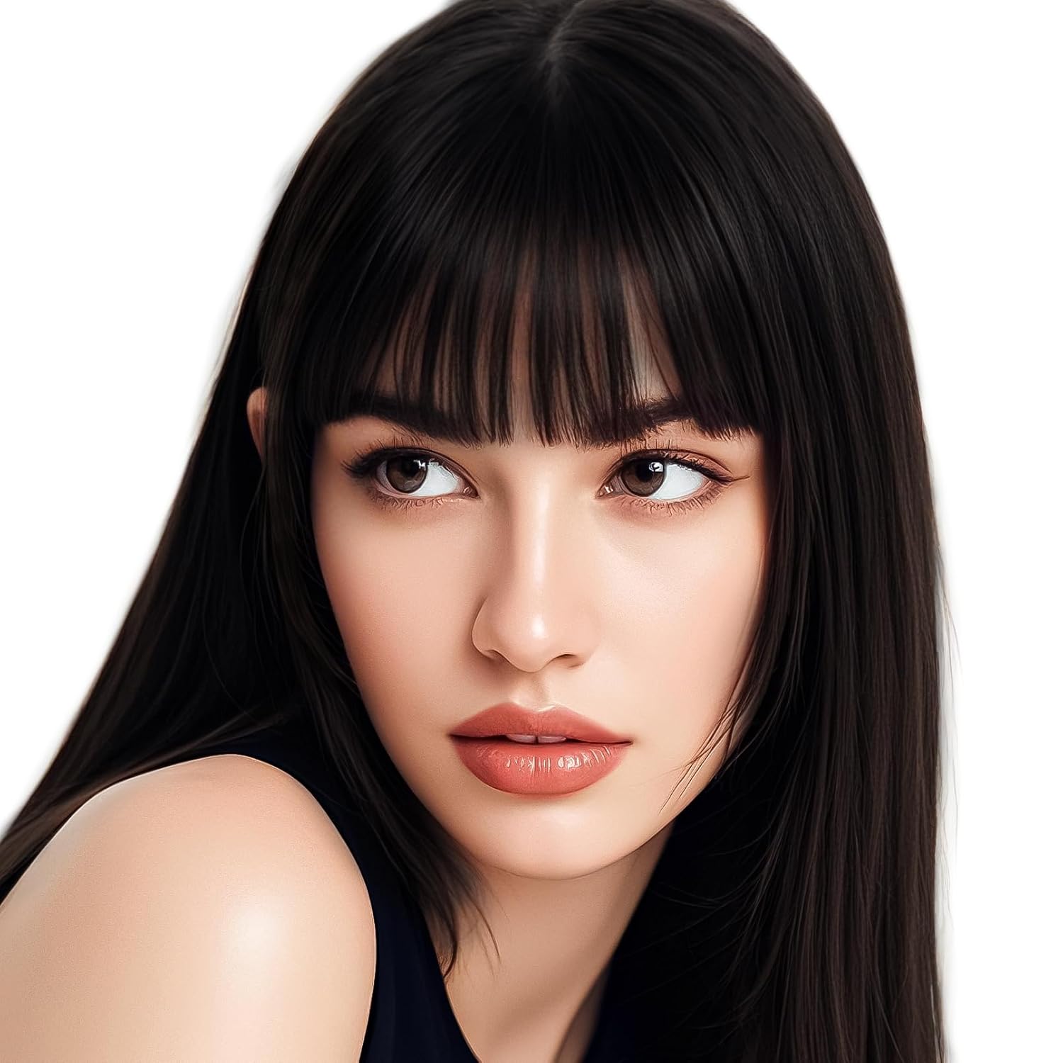 VOLLUCK Color Depositing Conditioner - 3-in-1 Cruelty-Free Hair Mask for Enhanced Shine & Softness | Black, 5.28 Fl Oz