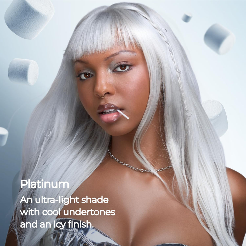 XMONDO Hair 5-Minute Top Coat - Platinum Color-Depositing Conditioner with Bond Booster & Hyaluronic Acid, 6 fl oz