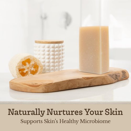 Southern Natural Goat Milk Soap Bar (Variety 3 Pack) Lavender, Lemongrass, Spa Fusion - For Dry Sensitive Skin. Natural Handmade Soap For Face and Body.(Each Bar 4-4.5 oz)