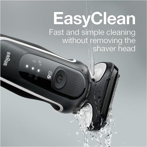 Braun Electric Razor - Waterproof Foil Shaver Series 5 5050cs | Wet & Dry Shave with Beard Trimmer & Groomer