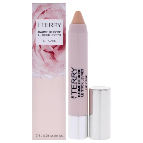 By Terry Baume De Rose Lip Crayon - Hydrating Lipstick for Women | 0.08 oz, Perfect for Soft Lips