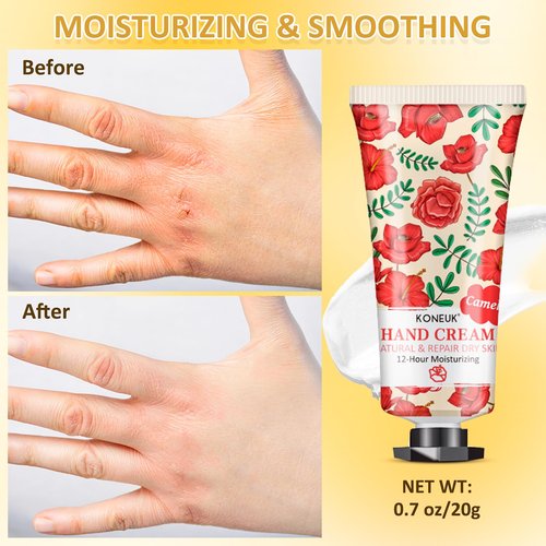 KONEUK 64 Pack Moisturizing Hand Cream Set, Easter Basket Stuffers, Bulk Hand Lotion Travel Size for Dry Cracked Hands, Mini Hand Cream for Mom Gifts, Gifts for Mom, Thank You Gifts