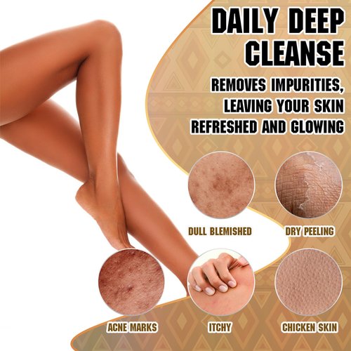 SpiralScgv African Bath Sponge 4 Pieces - Net Exfoliator for Glowing Skin, Long-Lasting Nylon Mesh Scrubber, Gentle Enough for Daily Use (White, Rose Red, Purple, Blue)
