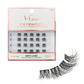 VLuxe Soft Luxe Faux Mink Lash Cluster, 12-16mm Seamless DIY Lash Extensions, Volume & Wispy Fans, Luxurious Soft Fibers, Ultra Comfort False Eyelashes with Lightweight Thin Band for Natural Blending