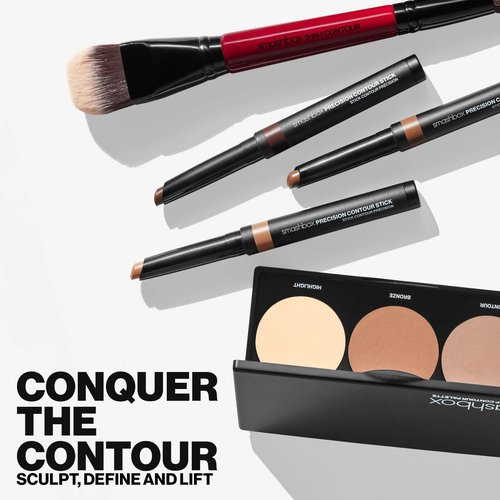 Smashbox Precision Contour Stick | Blendable, Slim Contour Stick for All-Over Face Contouring + Sculpting Including Eyes, Lips, Nose & Cheek, Light, 0.5 Ounce