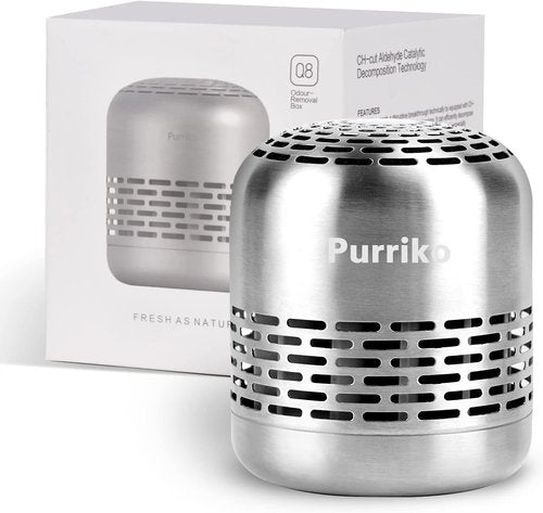 Purriko Refrigerator Deodorizer - Lasts Up to 10 Years | Effective Odor Eliminator & Air Purifier