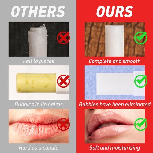 AZEN 60 Pack Lip Balm, Natural Lip Balm Bulk, Lip Care Product, Moisturizing Lip Balms for dry cracked lips, Valentines Gifts Easter Basket Stuffers - 10 Flavors
