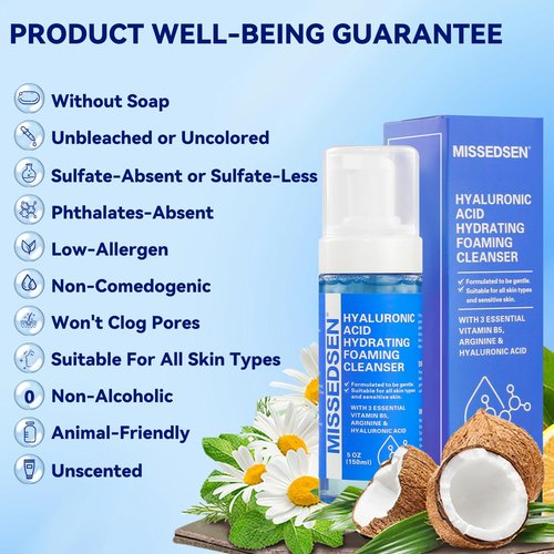 Skiennix Foaming Face Wash - Oil Control Cleanser for Acne & Oily Skin, Fragrance-Free, 5 oz