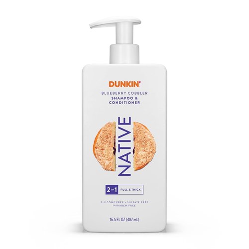 Native | 2-in-1 Shampoo and Conditioner | Limited Edition Blueberry Cobbler | 16.5 oz