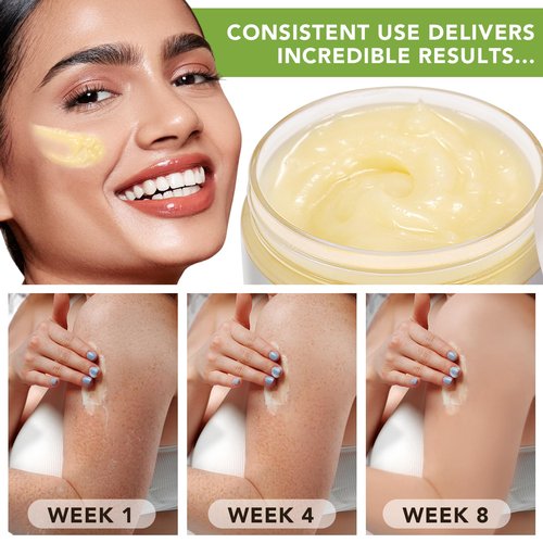 APUUFYQC Shea Butter Raw Organic, Natural Raw Unrefined Shea Butter Hand Cream, Moisturizing and Locking Water, Keeps Skin Healthy and Vibrant, 7.8 OZ