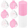 Namalu 36 Pcs Pink Bow Coquette Mini Bible Verse Compact Mirrors Inspirational Christian Wedding Gifts Bulk Women Travel Round Pocket Makeup Mirror Religious Gift for Purse Church Party Favors