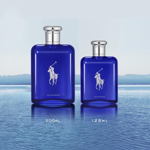 Ralph Lauren Fragrances - Polo Blue Eau de Parfum - Men's Cologne - Fresh Aquatic Scent with Citrus & Vetiver