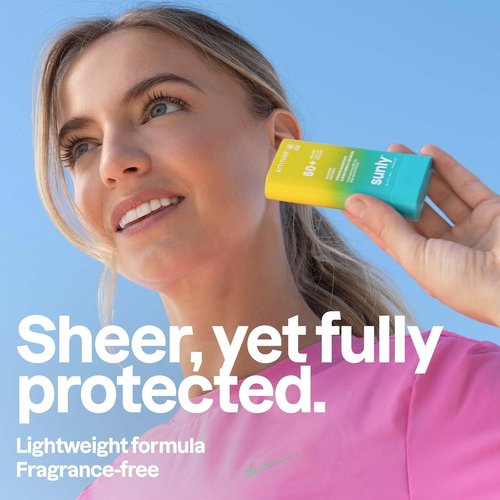 ATTITUDE Face Sunscreen Stick SPF 50 - Broad Spectrum Zinc Oxide, Lightweight & Vegan, 0.53 oz