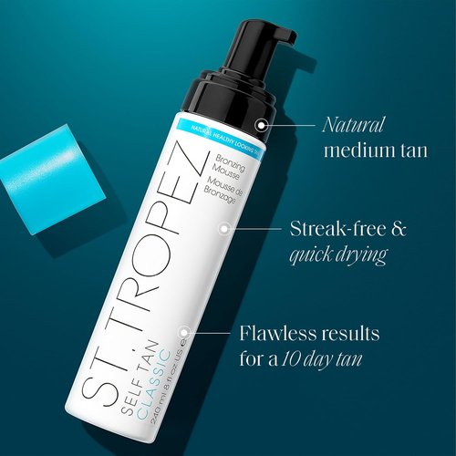 St. Tropez Classic Bronzing Mousse - Streak-Free, Natural-Looking Tan | 4 Fl Oz