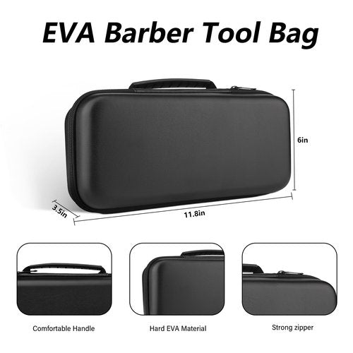 Adaife Professional Hair Clippers for Men, Electric Cordless Clippers and Trimmers Set, Nose Hair Beard Trimmer, Hair Cutting Barber Clippers with Guards, T Liners Edgers Clippers for Mens (Silver)