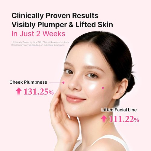 TIAM PDRN Collagen Glow Up Serum - Pink Capsule Peptide Serum for Plumping & Firming | 1.01 fl. oz.