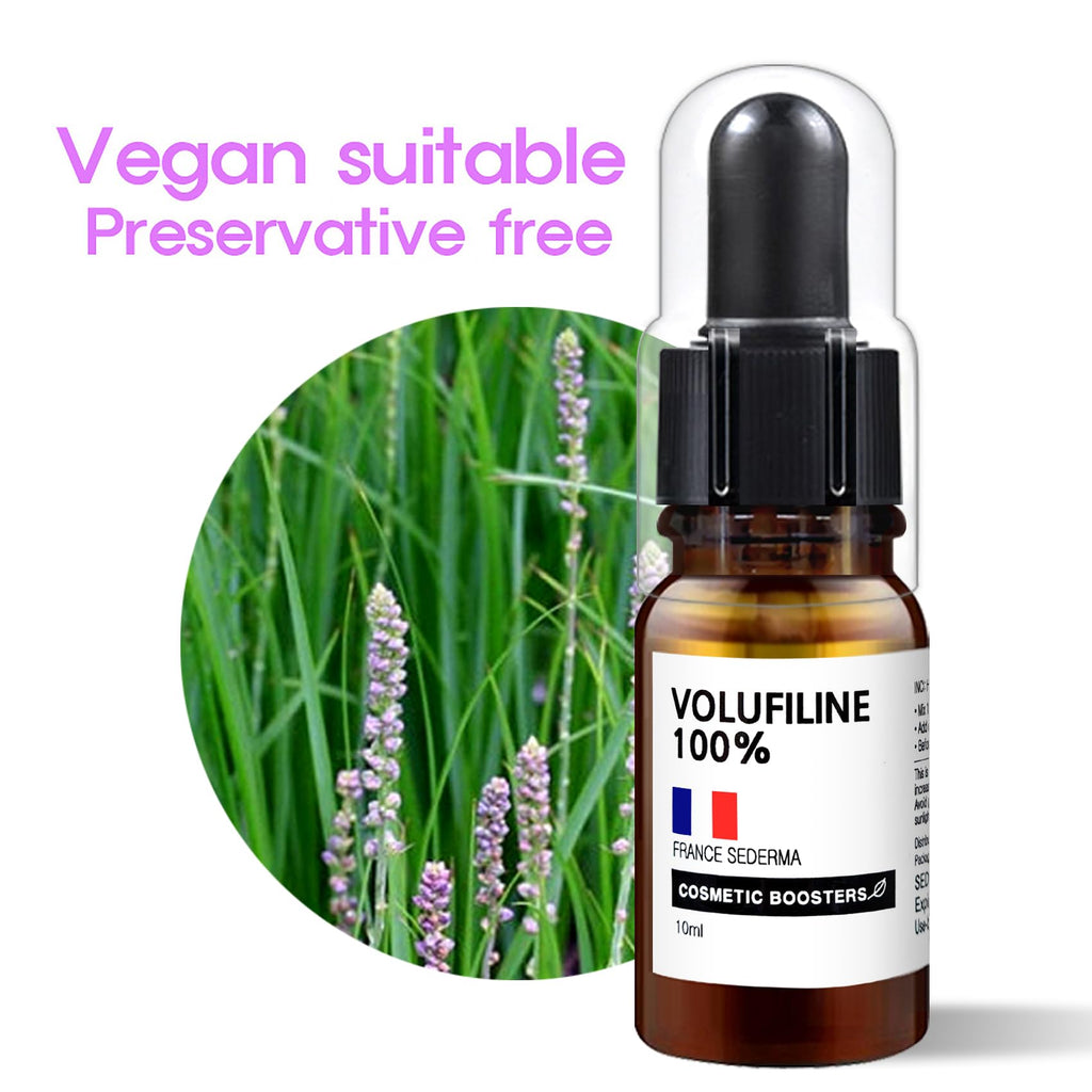 [ Volufiline 10ml ] Cosmetic Ingredient - 100% Volufiline 10ml(0.34 fl. oz) France SEDERMA | Cosmetic Grade | For face and body Improve Skin Elasticity, Wrinkle Improvement