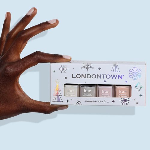 LONDONTOWN Kur Illuminating Nail Concealer - Vegan, Cruelty-Free Sheer Polish for Brightening Nail Care