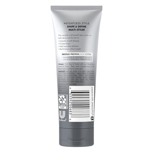 Nexxus Shape and Define Multi-Styler - Weightless Hair Styling Cream for Light Hold | 3.4 oz