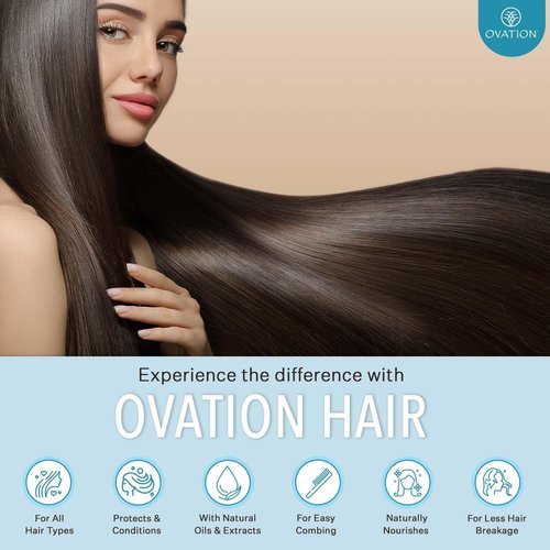 Ovation Moisture Shampoo - Hydrating Formula for Soft, Healthy Hair | 12 oz.