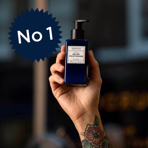 Murdock London Lightweight Beard Moisturizer For Men – Hydrating Beard Softener for Men & Skin Comfort – Clean Label Moisturizer for Daily Use, Reduce Flakiness & Irritation (5.1 FL OZ)