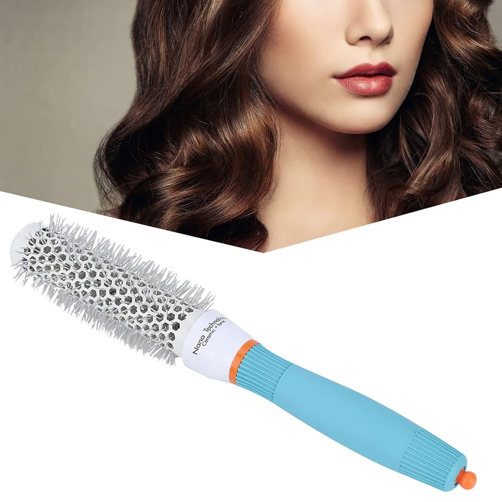 Yctze Round Aluminum Tube Roller Comb | Hairdressing Styling Tool for Blowouts & Drying - 45mm Set of 55