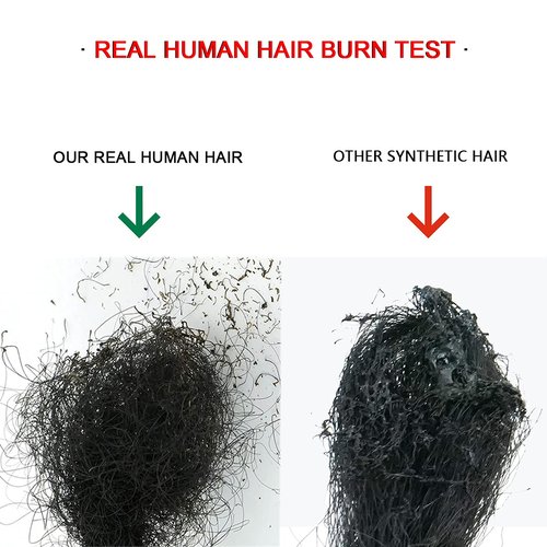 100% Real Human Hair Dreadlock Extensions, ADIASAI 0.8cm Thickness 8 Inch 30 Strands Can Be Dyed and Bleached Full Hand-made Loc Extensions for Men Women Kids 100% Unprocessed Natural Black