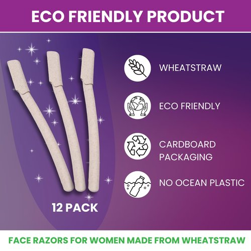 Dermaplaning Tool for Face – Removes Peach Fuzz & Exfoliates Skin | Dermaplane Razor | Facial Razors for Women | Derma Razor | Facial Razor | Shaver for Women | Microblade