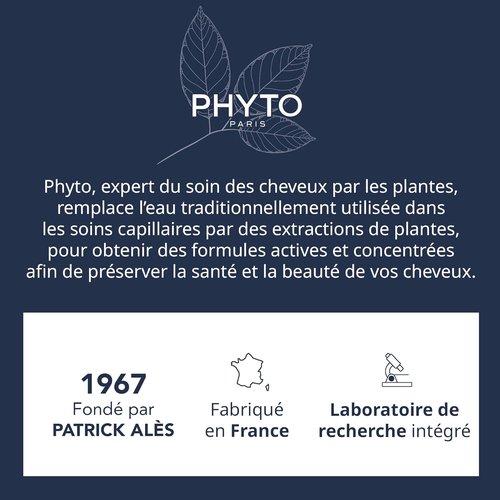 PHYTO COLOR Anti-Fade Shampoo - Sulfate-Free Formula for Vibrant Color Treated Hair