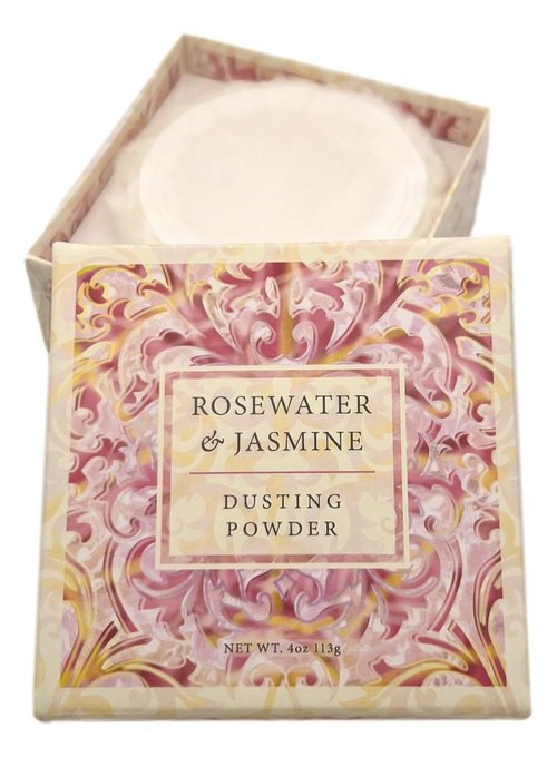 Greenwich Bay Rosewater Jasmine Beauty Gift Set - Luxurious Body Butter, Spa Soap & Dusting Powder