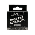L3 Double Edge Razor Blades - Platinum Coated, Stainless Steel for the Close Shave - for Double Edged Safety Razors - 100 Count (2)