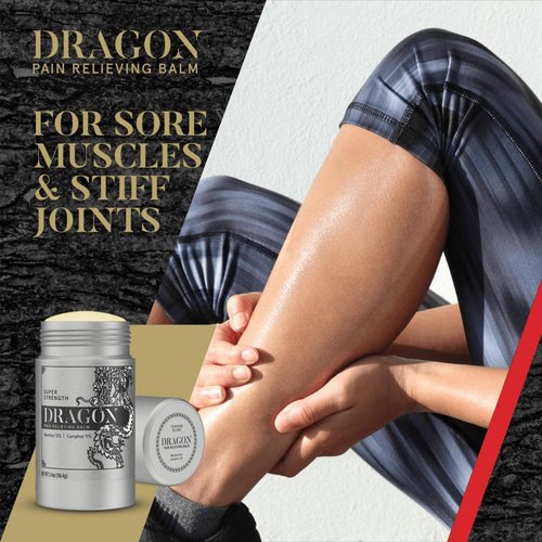 Americanna Wellness Dragon Balm 3.4oz Roll-Up Super Silver Strength