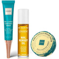 Onsen Nail & Cuticle Rescue Kit - Strengthening Conditioner Serum, Repair Oil & Balm | Tsubaki, Shea Butter, Jojoba (15ml Serum + 10ml Oil + 32.5ml Cream)
