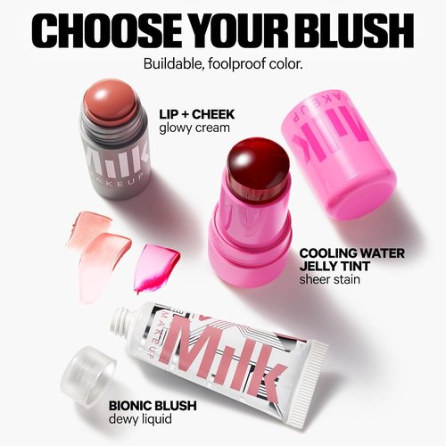 Milk Makeup Bionic Blush - Hydrating Liquid Blush for Buildable Color - Vegan & Cruelty-Free Formula