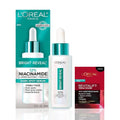 L’Oréal Paris Bright Reveal Dark Spot Serum - 12% Niacinamide & Amino Sulfonic - 1oz + Free Moisturizer Sample