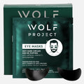 Wolf Project Under Eye Patches - Reduce Dark Circles & Puffiness with Caffeine, Vitamin C & Peptides | 5 Pairs
