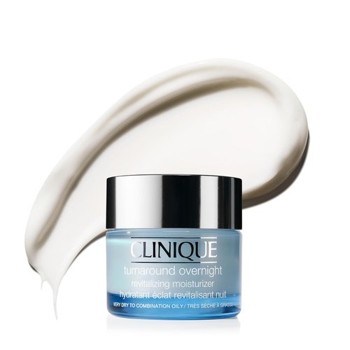 Clinique Turnaround Overnight Revitalizing Moisturizer - Hydrating & Plumping Face Cream, 1.7 Fl Oz
