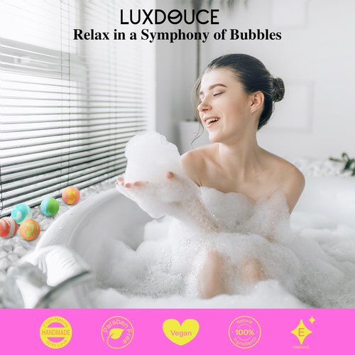 48 Pack Bath Bombs Gift Set – Aromatic Bubble Bombs with 18 Scents, SPA Relaxing & Skin Nourishing, Ideal Self-Care Gifts for Women, Wife, Grandma, or Daughter on Birthdays or Summer Occasions