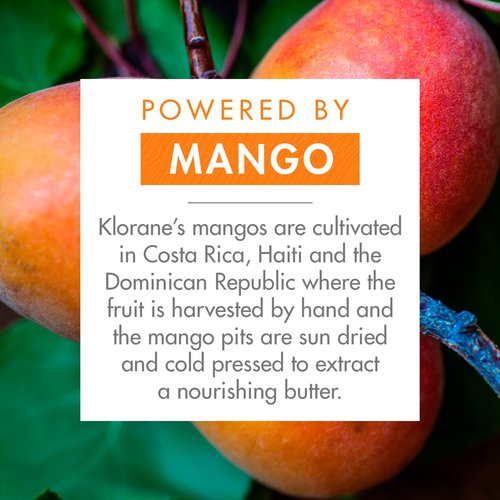 Klorane Nourishing 2-in-1 Mango Mask - Deep Conditioning Overnight Treatment for Dry Hair | 5 fl. oz.