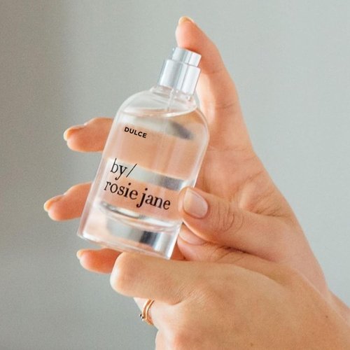 By Rosie Jane Eau De Parfum Spray - Dulce Clean Perfume for Women | Non-Toxic Body Mist with Creamy Vanilla, Brown Sugar & Warm Hinoki Wood - 50ml