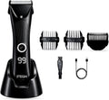 TEGH Men’s Beard & Hair Grooming Trimmer - Cordless, Waterproof, Rechargeable with Adjustable Guards