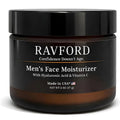 Skiennix Men’s Face Moisturizer - Fast-Absorbing, Non-Greasy Hydrating Cream with Hyaluronic Acid & Vitamin C - Unscented, 2 oz