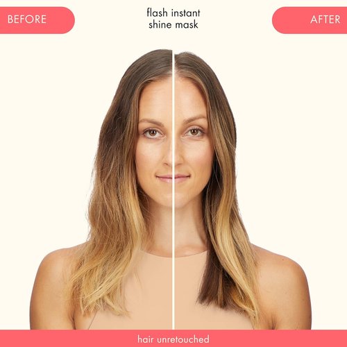 Amika Flash Instant Shine Mask - Nourishing Hair Treatment for Brilliant Shine | 8 oz